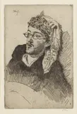 Portrait of J Hope-Johnstone [Dodgson 139] by Augustus John, pencil, offered Jun 2026