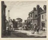 Wareham 1934 signed and titled in pencil from the unnumbered edition of 50 etching on wove framed ARR Dimensions:plate 13 x 16cm by Stanley Roy Badmin, pencil, offered Jun 2026