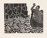 And forthwith Sir Tristram and Sir Dinadin took the by Edward Bawden, pencil, sold Jun 2026