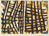 Trellis by William Gear, pencil, sold Jun 2026