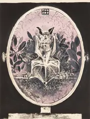 Chauve Souris in a Looking Glass [Tassi 97] by Graham Sutherland O.M., pencil, offered Jun 2026