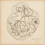 Nous Avons by Joan Miró and René Char, pencil, sold Jun 2026