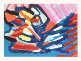 Head on Water 1978 signed and inscribed A.P by Karel Appel, pencil, sold Jun 2026