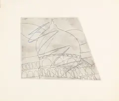 Pisa [Lafranca 76] by Ben Nicholson O.M., etching, sold Jun 2026