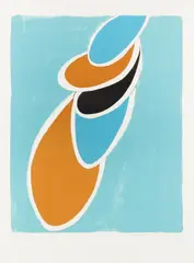 Ice Blue [Kemp 63] by Terry Frost, pencil, sold Jun 2026