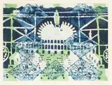 Palazzo Pitti [Turner 179] by Julian Trevelyan, pencil, offered Jun 2026