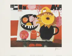 The Orange Mug by Mary Fedden, pencil, offered Jun 2026