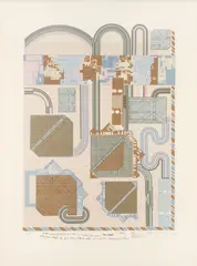 Day and Night by Eduardo Paolozzi, pencil, offered Jun 2026