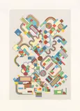 Ponti by Eduardo Paolozzi, pencil, offered Jun 2026