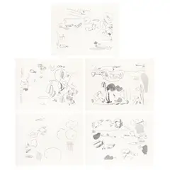 Amsterdam Suite by Harold Cohen, pencil, sold Jun 2026