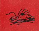 Dressed Lobster by Patrick Caulfield, pencil, sold Jun 2026