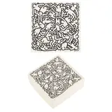 Second Annual Party of Life Jigsaw Puzzle by Keith Haring, screenprint on card, offered Jun 2026