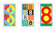 Number 8 by Peter Blake, pencil, offered Jun 2026