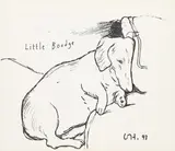 Little Boodge by David Hockney O.M. C.H., print (other), sold Jun 2026
