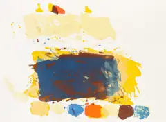 Untitled by Albert Irvin, pencil, offered Jun 2026