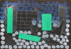 Julian and Alexis by Howard Hodgkin C.H., pencil, offered Jun 2026