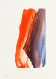 Brushstroke by Howard Hodgkin C.H., pencil, sold Jun 2026