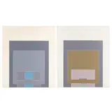 Untitled II and III by Robyn Denny, pencil, sold Jun 2026
