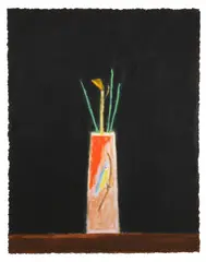 Still Life with Bird Vase by Craigie Aitchison, pencil, sold Jun 2026