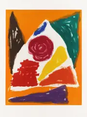 Bouquet by John Hoyland, pencil, sold Jun 2026