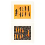 Education I & II each signed and numbered 37/45 and 33/45 in pencil two etchings with aquatint in colours on wove unframed ARR Dimensions:each sheet 69 x 78cm by Stephen Chambers, pencil, sold Jun 2026