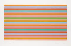 Rose Horizontal [BRS 91] by Bridget Riley C.H., pencil, sold Jun 2026