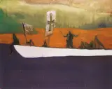 Untitled by Peter Doig, pencil, offered Jun 2026