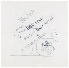 Everybody Needs A Place to Think by Tracey Emin, screenprint on linen, sold Jun 2026