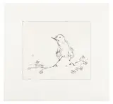 Self Portrait as a Small Bird by Tracey Emin, pencil, sold Jun 2026