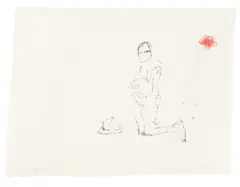 Insane Reflection by Tracey Emin, pencil, offered Jun 2026