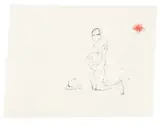 Insane Reflection by Tracey Emin, pencil, offered Jun 2026