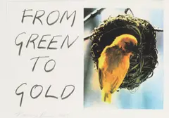From Green to Gold by Tracey Emin, pencil, offered Jun 2026
