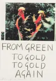 From Green to Gold to Gold Again by Tracey Emin, pencil, offered Jun 2026