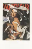 Vanity Fair (Penelope Cruz) 2003 signed and numbered 130/150 in pencil screenprint in colours on Chine Collé on wove unframed ARR Dimensions:sheet 121 x 80.5cm by Rotella, pencil, offered Jun 2026