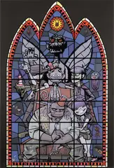 Large Window by Jamie Hewlett, screenprint, sold Jun 2026