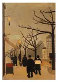 Street Scene signed 'G.P by Guy Pierre Fauconnet, oil on canvas, sold May 2026