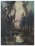 Swamp Idyl by Collette Pope Heldner, oil on canvas, offered May 2026