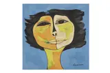 La cabeza by Oswaldo Guayasamín, oil on canvas, sold May 2026