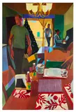 Christmas in California by Mikey Yates, acrylic and oil, sold May 2026