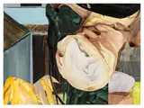 Untitled by Kurt Lightner, mixed media on board, offered May 2026
