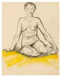 Nude signed 'Kars' (lower right) pencil and ink wash Executed circa 1920Unframed: 28 x 22 cm by Georges Kars, pencil and ink, offered May 2026