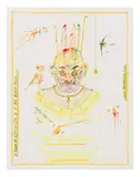 I found my gift of life in a big black hole by Charles Bronson, drawing, offered May 2026