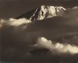 Mt Fuji in the Clouds by Kōyō Okada, print, sold May 2026