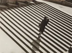 Stairs by Aleksander Rodchenko, Silver gelatin print, printed, sold May 2026
