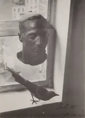 Life Mask with Bird by André Kertész, print, sold May 2026