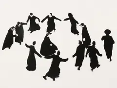 Io non ho mani che mi accarezzino il volto [I have no hands to caress by Mario Giacomelli, Silver gelatin print, printed, sold May 2026