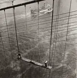 Brooklyn Bridge by Arthur Leipzig, Silver gelatin print, printed later, image size, sold May 2026