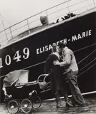 Le Départ du Morutier, Fécamp, 1949 Silver gelatin print, printed 2003, image size 29.7 x 25cm, sheet size 39.8 x 29.8cm by Willy Ronis, Silver gelatin print, printed, offered May 2026