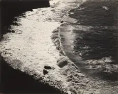 Surf, California, 1951 Vintage silver gelatin print, image/sheet size 19.2 x 24.1cm by Brett Weston, print, offered May 2026