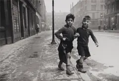 Gorbals Boys by Bert Hardy, Silver gelatin print, printed later, image size, sold May 2026